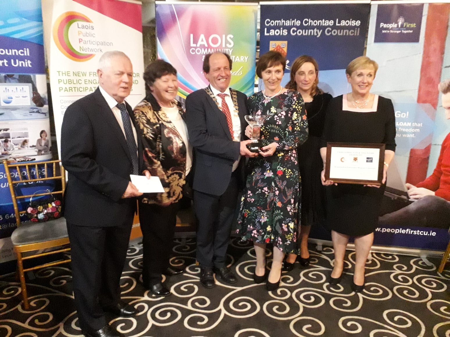 Laois Community  Voluntary Awards Arts Culture and Heritage Award Category