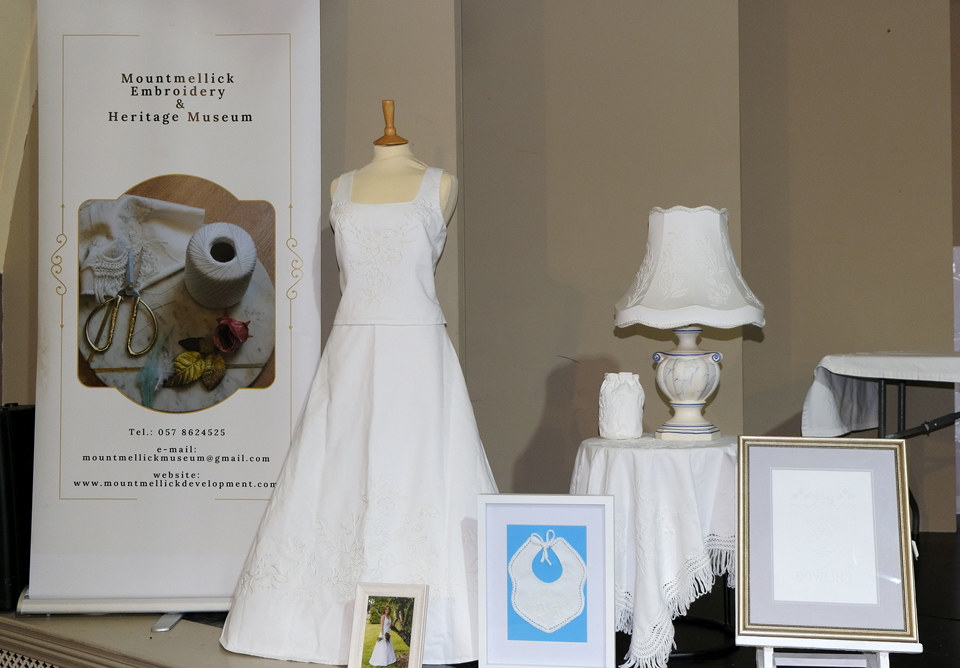 Mountmellick embroidery museum display